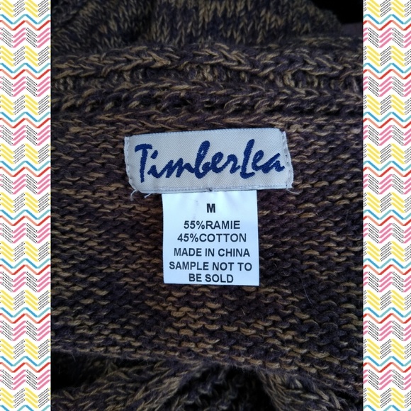 TIMBERLEA "Sample" cardigan with roses - Picture 5 of 5